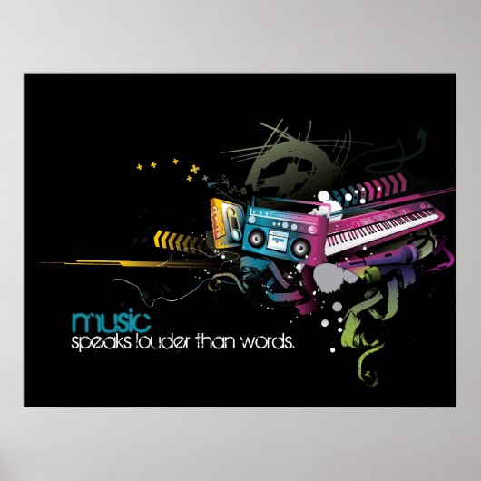 音楽話 ポスター (正面)