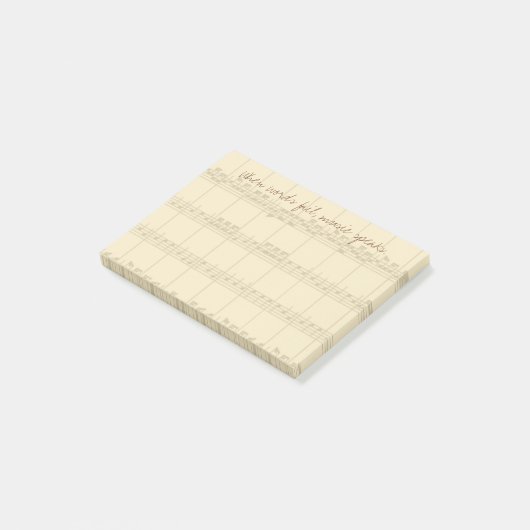 音楽話 ポストイット (アングル)