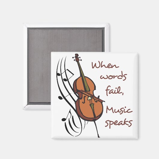 音楽話 マグネット (正面/裏面)