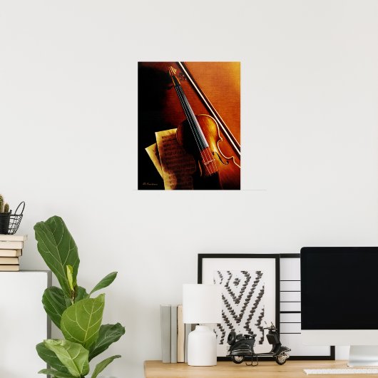 音楽調和 ポスター (ホームオフィス)