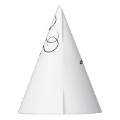 音楽踊りへのハイステップカスタム パーティーハット (裏面)