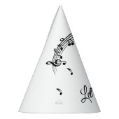 音楽踊りへのハイステップカスタム パーティーハット (左)