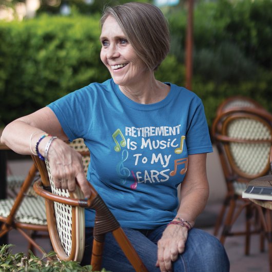 音楽退職した先生リタおもしろいイメントギャグ Tシャツ