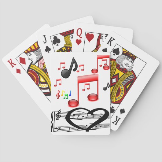 音楽遊トランプ トランプ (裏面)