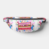 音楽遊ミキクールステープのアートパターン ファニーパック (レイダウン)