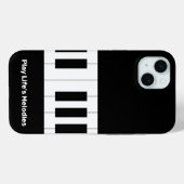 音楽遊好き「ライフのメロディ」 Case-Mate iPhoneケース (裏面 (横))