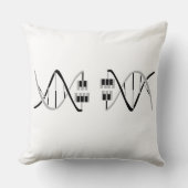 音楽遺伝子鍵 クッション (正面)