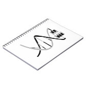 音楽遺伝子鍵 ノートブック (左側)