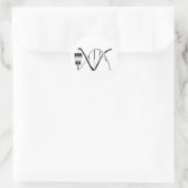 音楽遺伝子DNAへの鍵 ラウンドシール (バッグ)