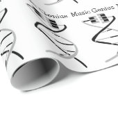 音楽遺伝子DNAへの鍵 ラッピングペーパー (ロールコーナー)