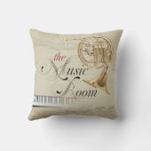 音楽部屋3 クッション (裏面)
