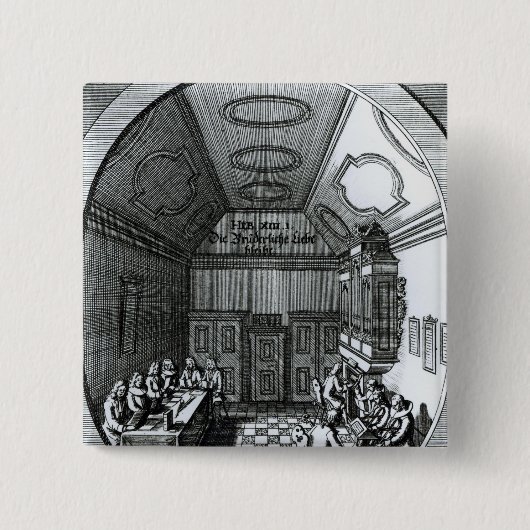 音楽部屋 缶バッジ (正面)