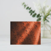 音楽郵便はがき47 ポストカード (スタンド正面)