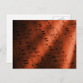 音楽郵便はがき47 ポストカード (正面/裏面)