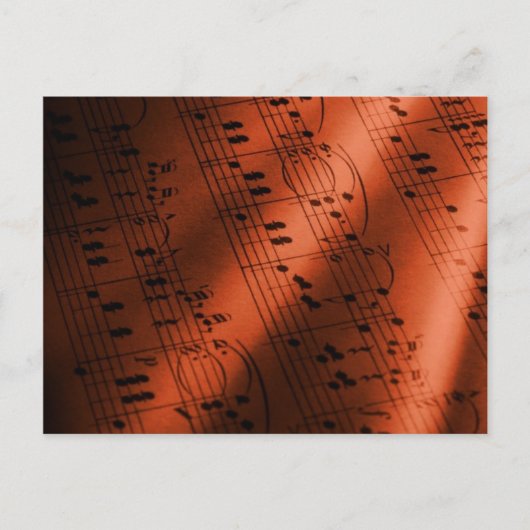 音楽郵便はがき47 ポストカード (正面)