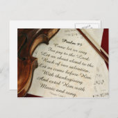 音楽郵便はがき48 ポストカード (正面/裏面)