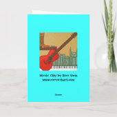 音楽都市カード カード (裏面)