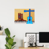 音楽都市ポスター ポスター (ホームオフィス)