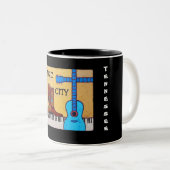 音楽都市マグ ツートーンマグカップ (正面右)