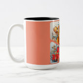 音楽都市 ツートーンマグカップ (左)