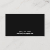 音楽金ゴールドDJ 名刺 (裏面)