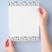 音楽鍵フライヤー チラシ (手)