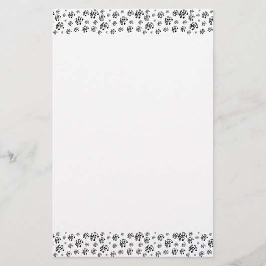 音楽鍵文房具 便箋 (正面)