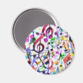 音楽鑑賞 マグネット (正面/裏面)