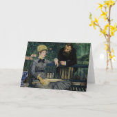 音楽院で | エドゥアルマネ カード (黄色い花)