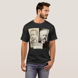 音楽青年年齢の気が狂うTchaikovskyの理由ワイシャツ Tシャツ