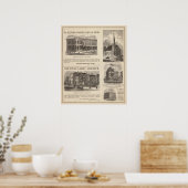 音楽音楽院、学校、教会 ポスター (キッチン)