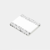 音楽音楽（白黒） ポストイット (アングル)