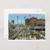 音楽館、海市、NJヴィンテージ ポストカード (正面/裏面)