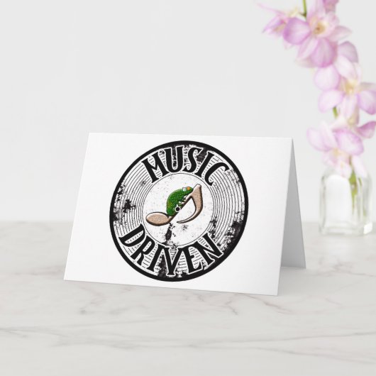 音楽駆動の カード (蘭)