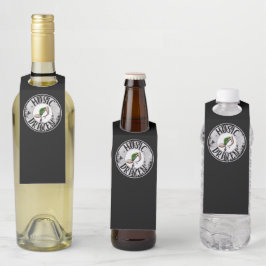 音楽駆動ボトルハンガーラベル ボトルネックタグ