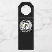 音楽駆動ボトルハンガーラベル ボトルネックタグ (正面)