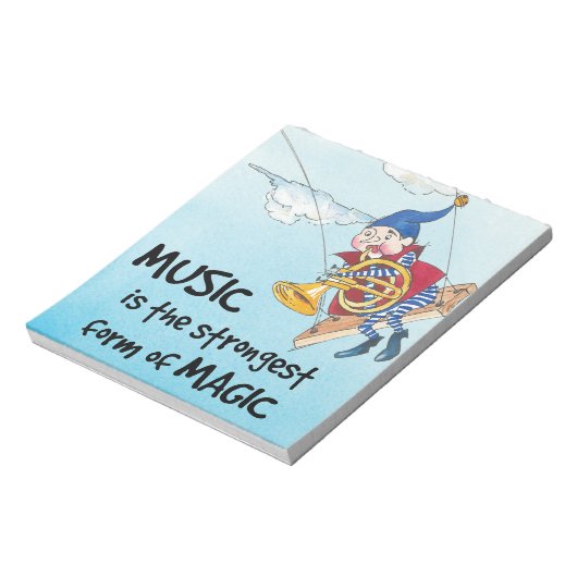 音楽魔法 ノートパッド (回転)