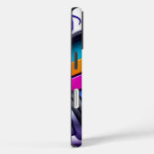 音楽鮮やかビデオ電話ケース – ヘッドフォン&ヴィニー Case-Mate iPhoneケース (裏面 / 右)