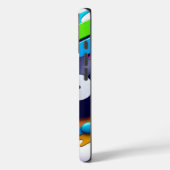 音楽鮮やかビデオ電話ケース – ヘッドフォン&ヴィニー Case-Mate iPhoneケース (裏面 / 左)