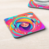 音楽鮮やか流れ コースター (左側)