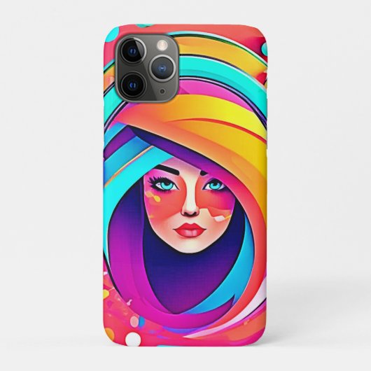 音楽鮮やか流れ Case-Mate iPhoneケース (裏)