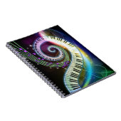 音楽1ノートブック ノートブック (右側)