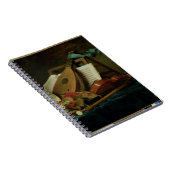 音楽1770年の属性(キャンバスの油) ノートブック (右側)