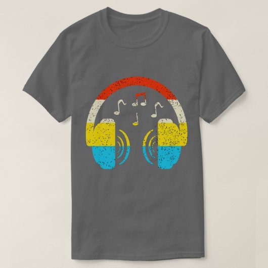 音楽1 Tシャツ (デザイン正面)