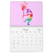 音楽2007年 カレンダー (2月 2027)