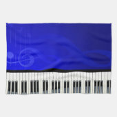 音楽6枚の台所タオル キッチンタオル (横)