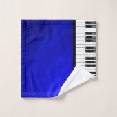 音楽6浴室タオルセット バスタオルセット (ウォッシュタオル)