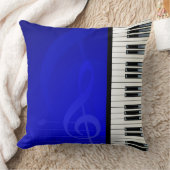 音楽6 クッション (ブランケット)
