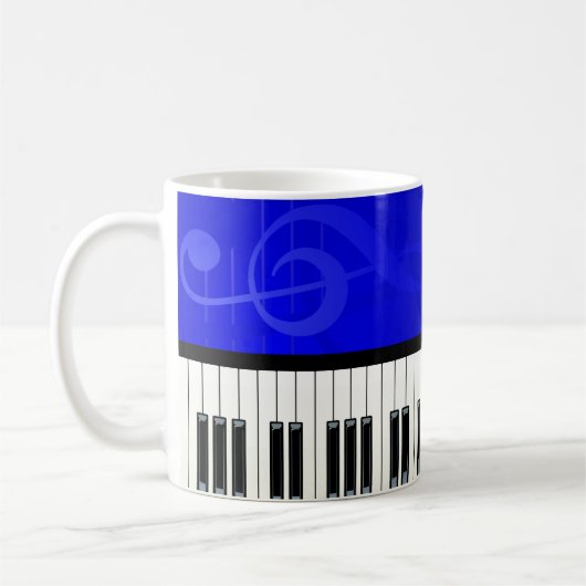音楽6 Mag コーヒーマグカップ (左)
