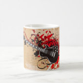 音楽9 Mag コーヒーマグカップ (中央)